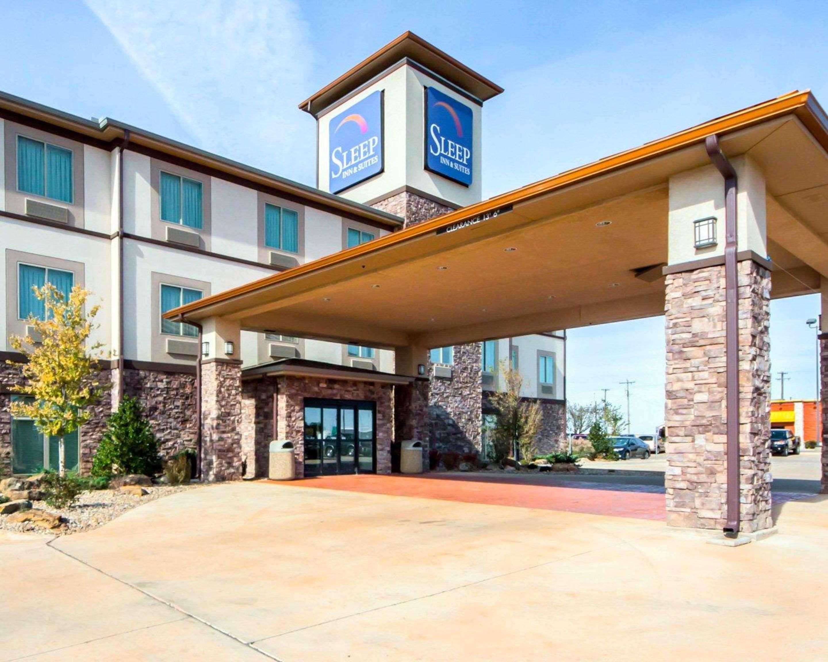 Sleep Inn & Suites Hennessey North Esterno foto